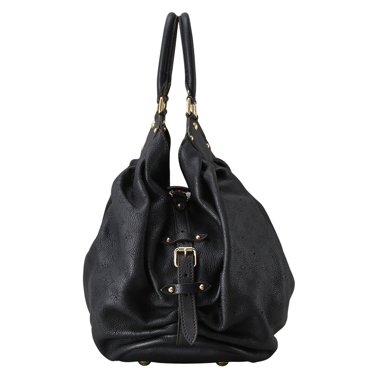 LOUIS VUITTON(USED)루이비통 마히나 레더 토트백